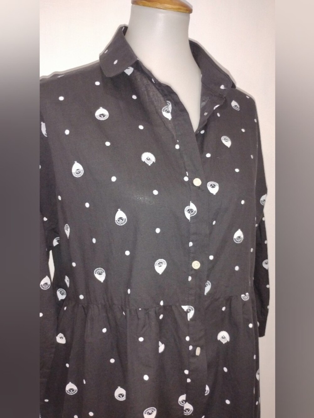 MERLOT COTTON DRESS
